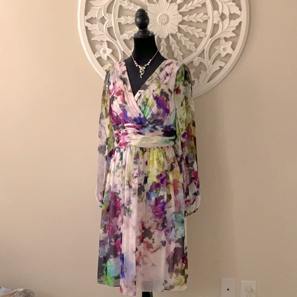 Maggy London silk dress